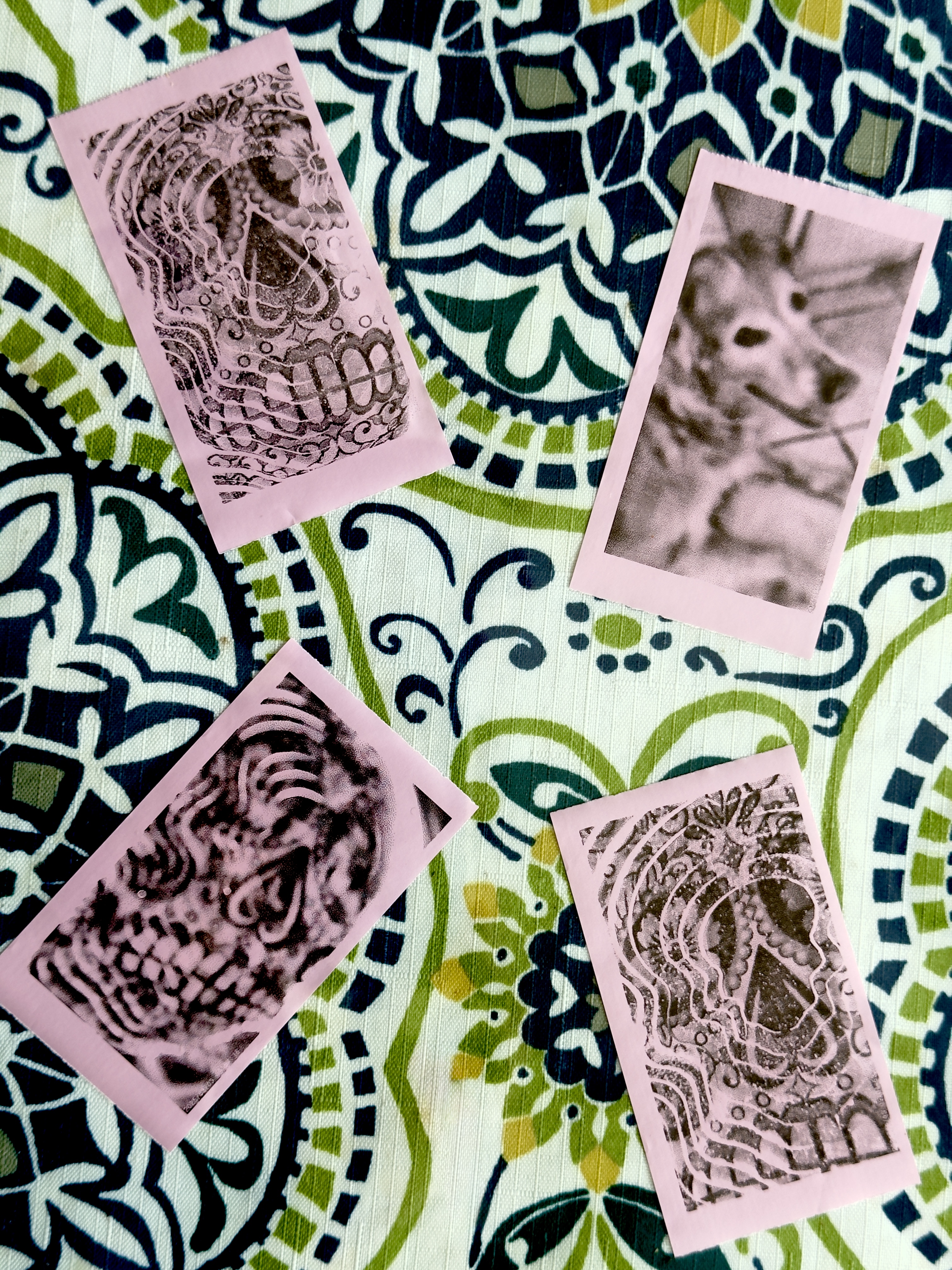 Blurry wide angle adapter photos and then two without.